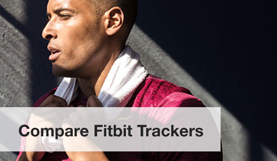 compare fitbit trackers